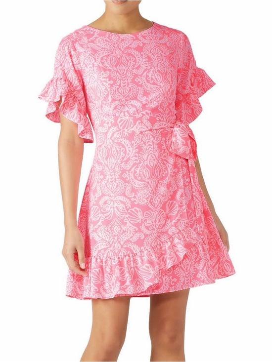 Lilly Pulitzer Dresses & Skirts - Lilly Pulitzer Darlah Havana Clawdia Ruffle Sleeve Dress 6
